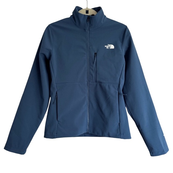 New The North Face Apex Bionic 3 Soft Shell Jacket Shady Blue Windproof Fleece S - Picture 1 of 8